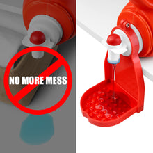 Load image into Gallery viewer, Laundry Cup Holder-Heavy Duty Plastic Detergent Cup Holder Set of 2 for Liquid Detergent &amp; Fabric Softener with Hex Wrench -No Fall &amp; No Leak or No Drip【RED】